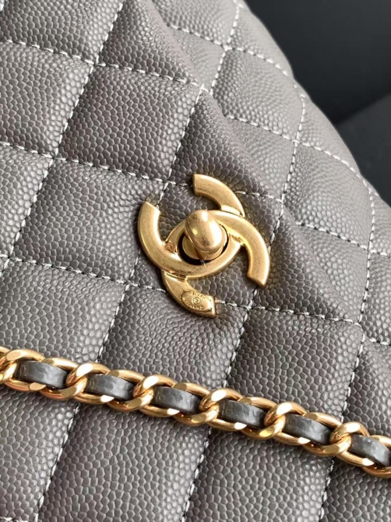 Ch**el top handle bags